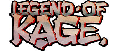 Legend of Kage logo for Commodore 64